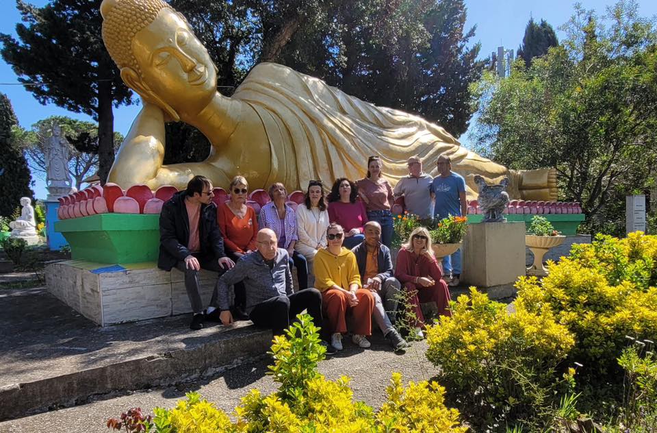 Equipe du KTT à la Pagode de Fréjus