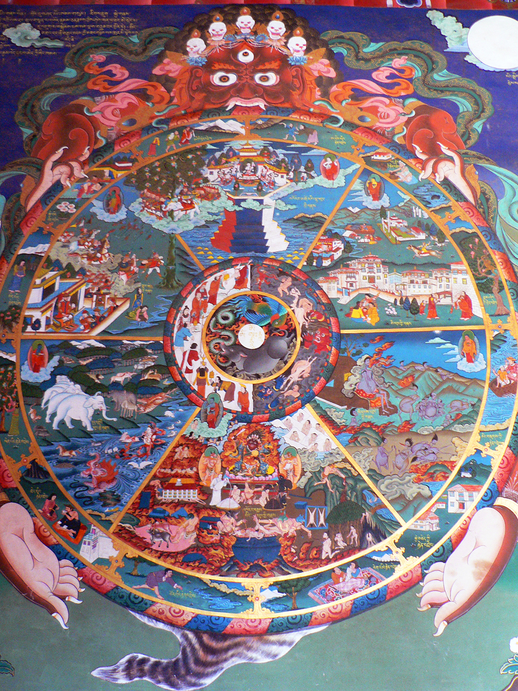 La roue de la vie - Bouddhisme